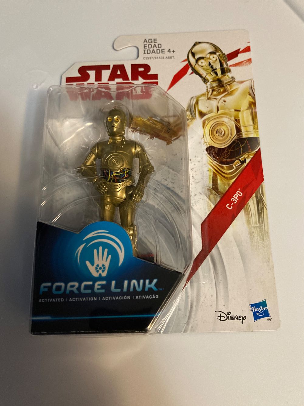 Star Wars C-3PO - Hasbro (Star Wars - The Last Jedi) action figure collectible [Barcode 630509519736] - Main Image 3