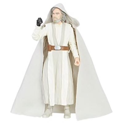 Luke Skywalker (Jedi Master) - Hasbro (Star Wars Black 6”) (Starwars Black 6 inch) action figure collectible [Barcode 630509522286] - Main Image 2