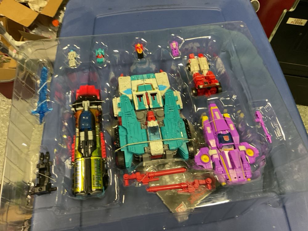 Transformers Titans Return Laser Prime, Quickswitch, Nautica, Fastclash, Rodimus Prime Chaos On Velocitron (5 Pack TRU Exclusive) - Hasbro (Titans Return) action figure collectible [Barcode 630509524143] - Main Image 4