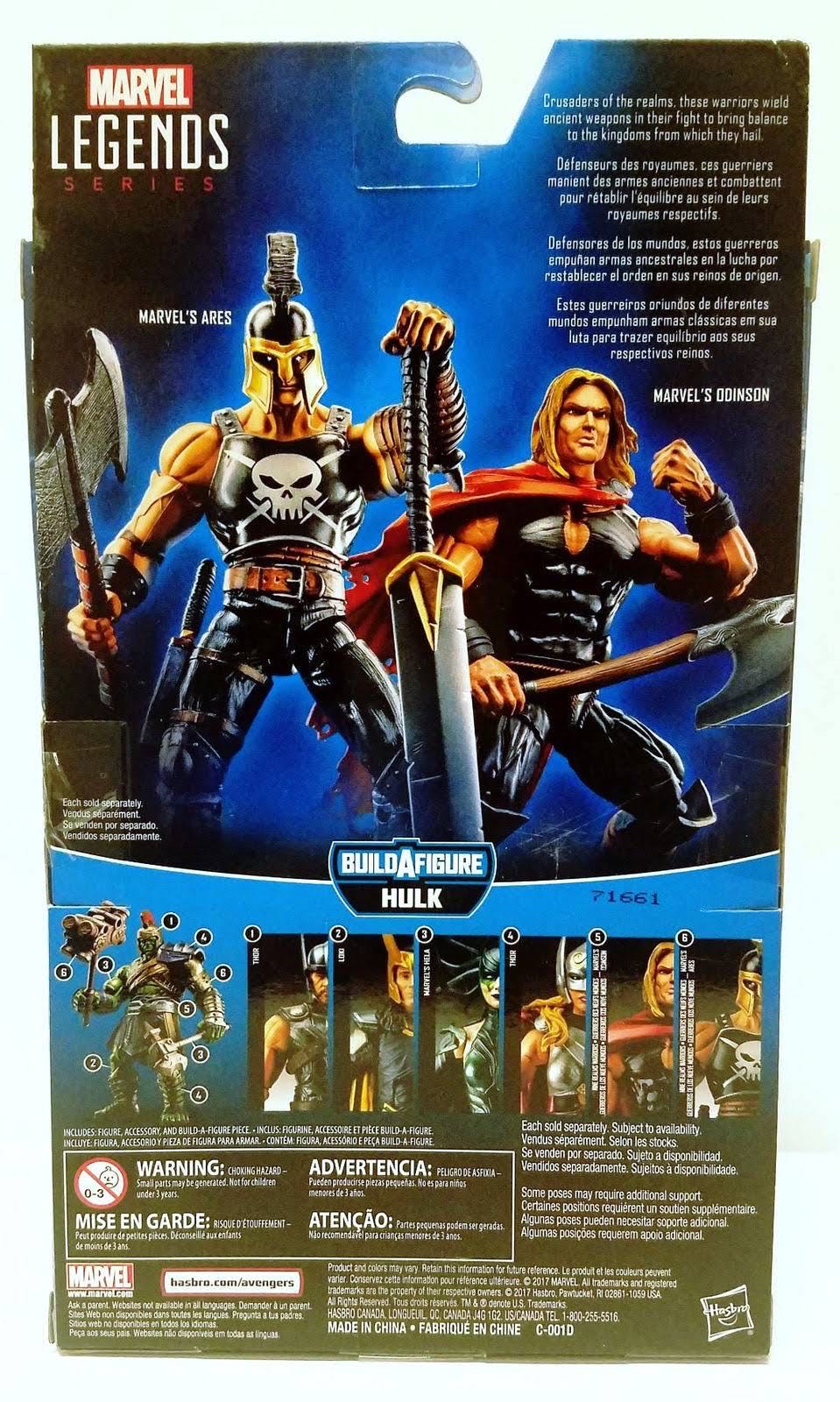 Thor (Odinson) - Hasbro (Marvel Legends) action figure collectible [Barcode 630509526383] - Main Image 3
