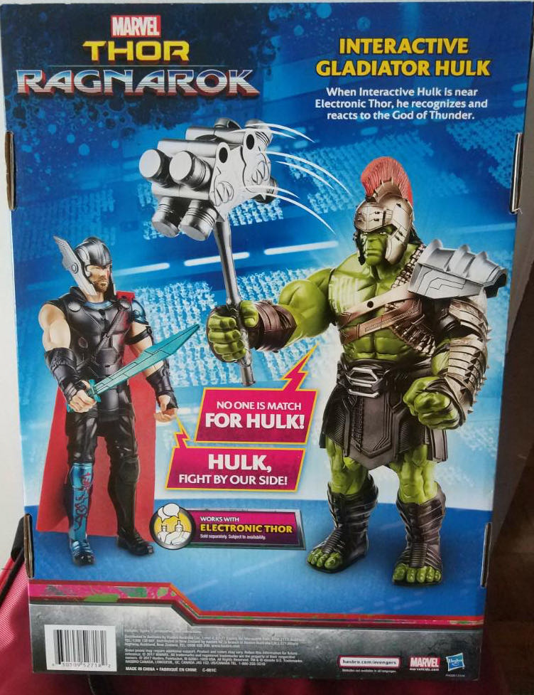 Hulk - Bruce Banner (Interactive - Ragnarok) - Hasbro (MARVEL) action figure collectible [Barcode 630509527182] - Main Image 2