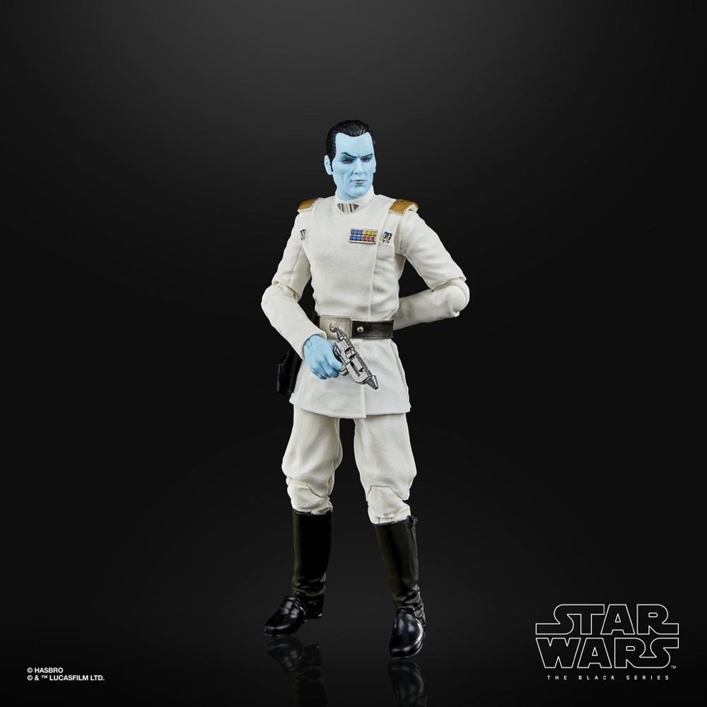Red - #47 - Grand Admiral Thrawn - Hasbro ((2015-2020) 6” Black Series Red Wave) action figure collectible [Barcode 630509532223] - Main Image 4