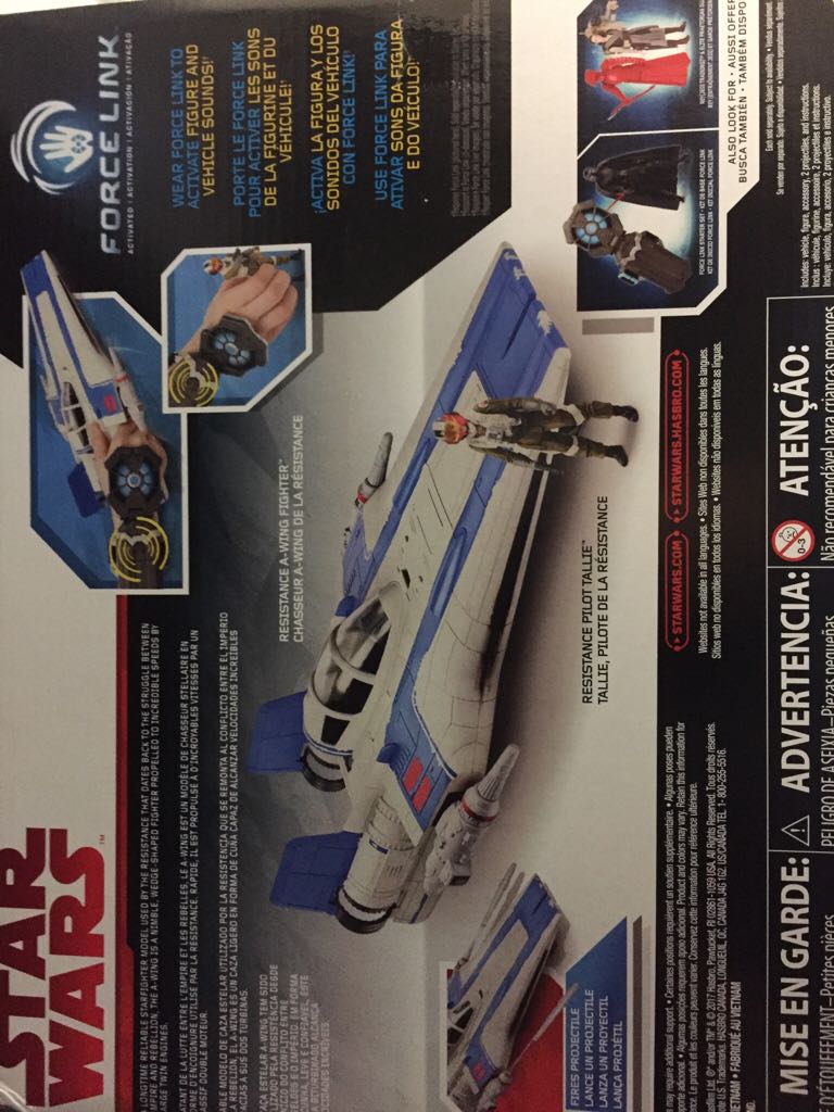 Resistance Pilot Tallie - Disney / Hasbro (Force Link 3.75” 2017: Vehicles) action figure collectible [Barcode 630509532834] - Main Image 2