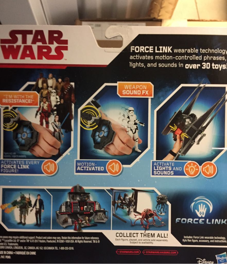 Kylo Ren (with Force Link Starter Set) - Star Wars Force Link - Disney / Hasbro (Star Wars) action figure collectible [Barcode 630509532889] - Main Image 2