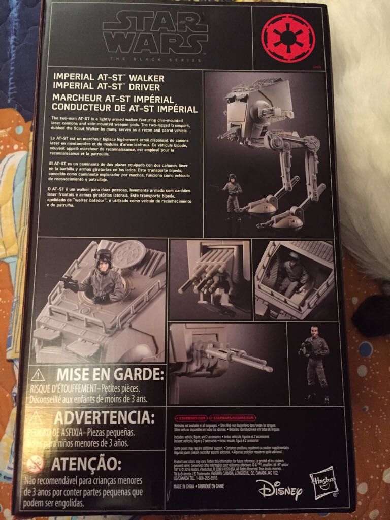 Star Wars Black Series Imperial AT-ST - Disney / Hasbro (The Black Series (3.75”)) action figure collectible [Barcode 630509536498] - Main Image 2
