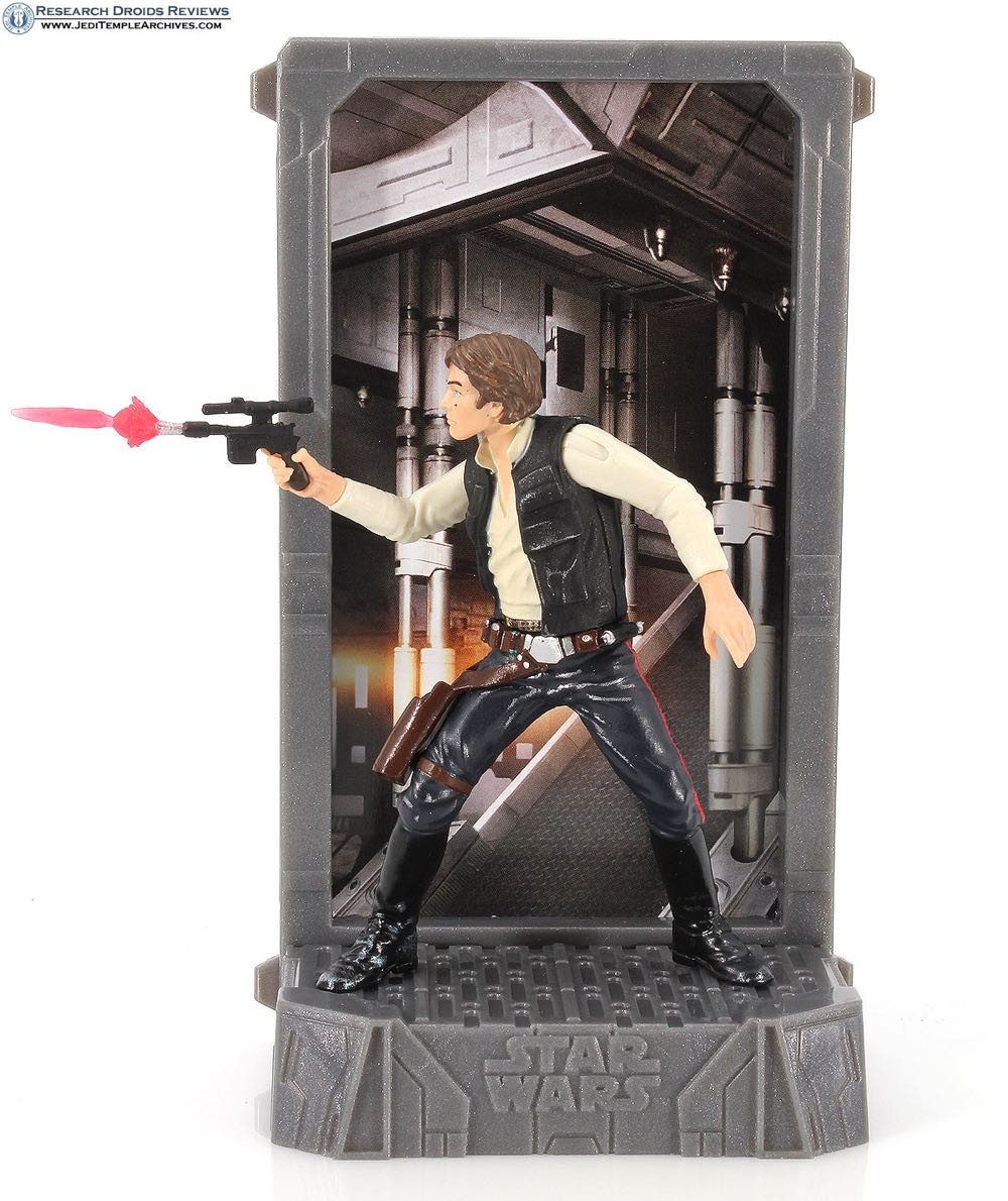 Han Solo - Disney / Hasbro (Black Series 3.75” Titanium 2017: ANH 40th Anniversary) action figure collectible [Barcode 630509536542] - Main Image 4