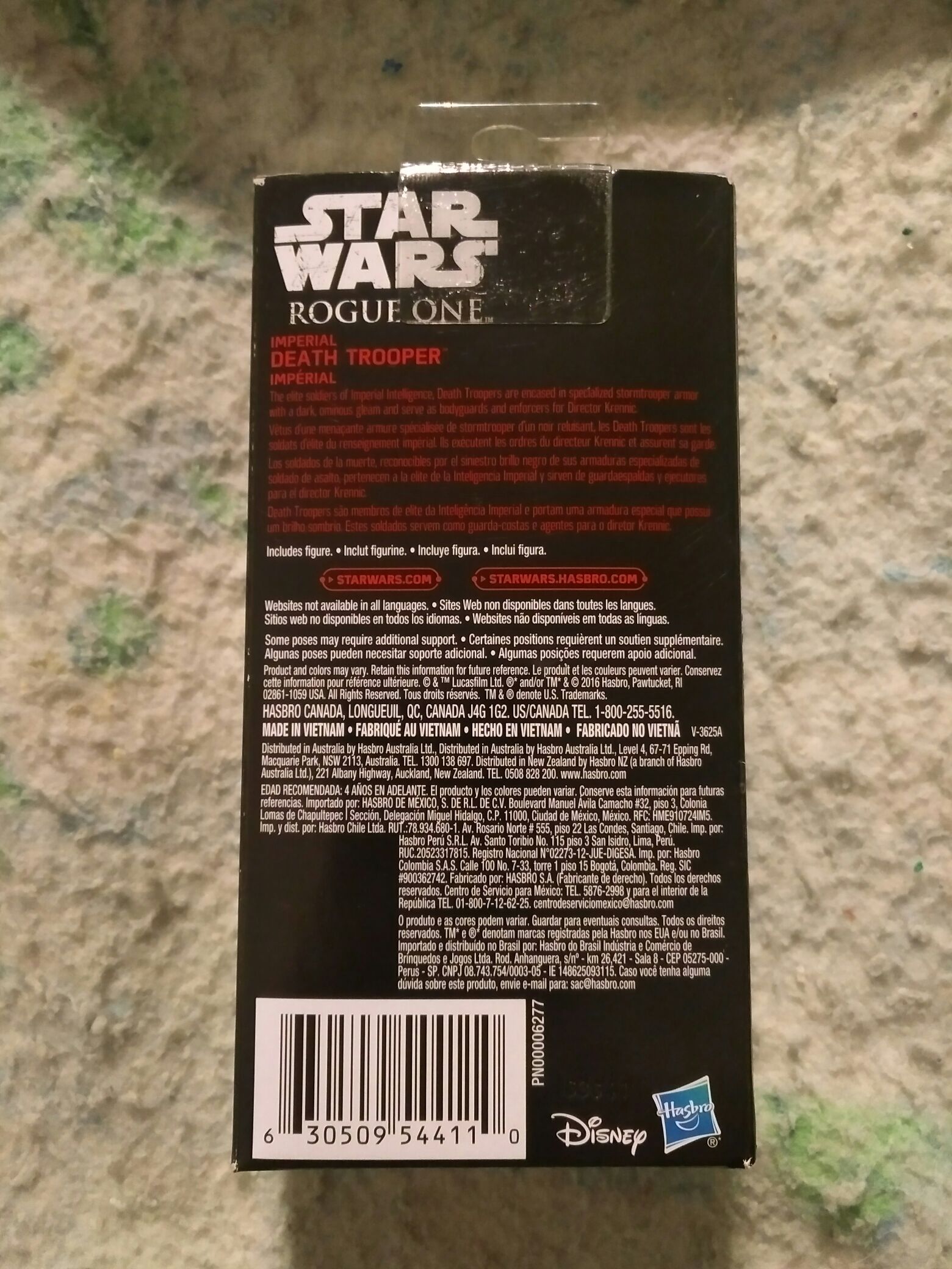 Imperial Death Trooper - Disney Hasbro (Star Wars 6 inch Value Series) action figure collectible [Barcode 630509544110] - Main Image 2