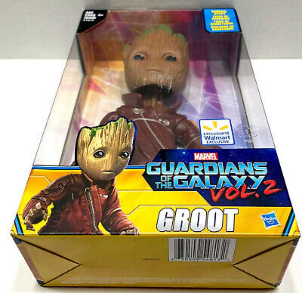 Groot - (Guardians Of The Galaxy Vol 2) - Hasbro (Walmart Exclusive) action figure collectible [Barcode 630509548132] - Main Image 3