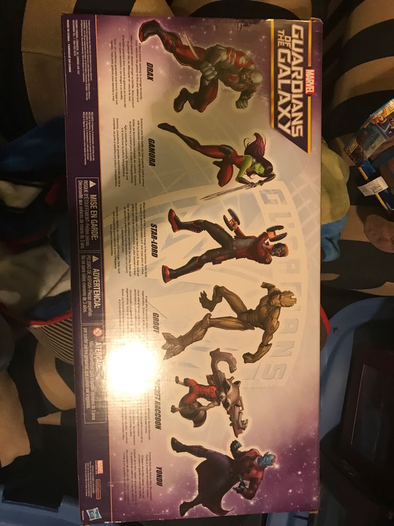 Guardians Of The Galaxy Target Exclusive Titan Hero Series 6pack  action figure collectible [Barcode 630509548194] - Main Image 2