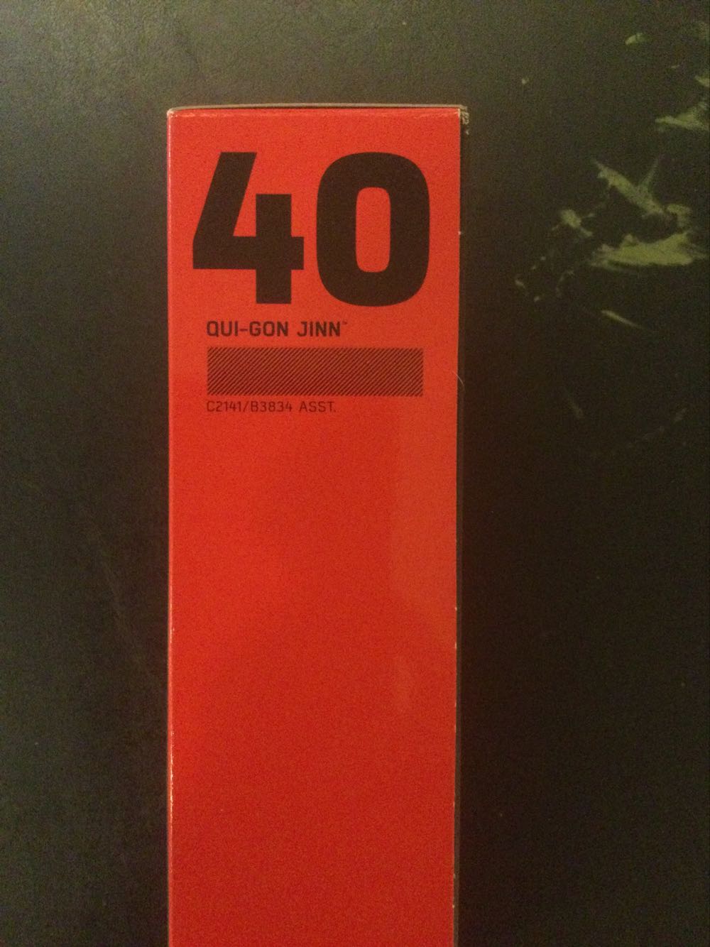 Qui-Gon Jinn - Hasbro (Star Wars Black 6”) (Starwars Black 6 inch) action figure collectible [Barcode 630509548279] - Main Image 3