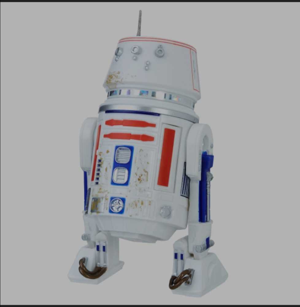 40th Anniversary- R5-D4 - Hasbro (Star Wars Black Series 6”) action figure collectible [Barcode 630509548316] - Main Image 3