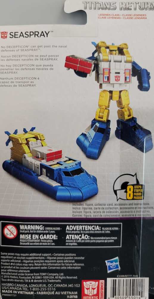 Seaspray - Hasbro (Legends Class) action figure collectible [Barcode 630509550142] - Main Image 3