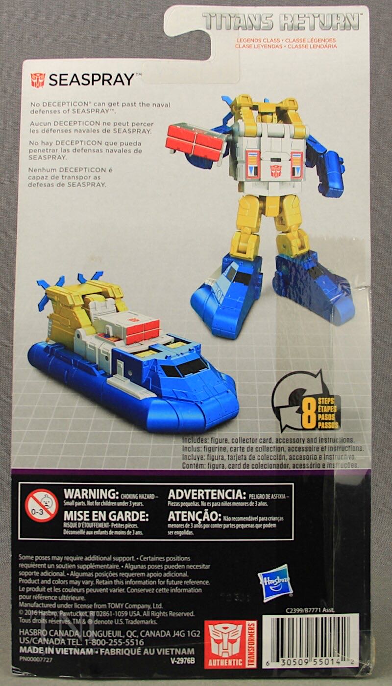 Seaspray - Hasbro (Legends Class) action figure collectible [Barcode 630509550142] - Main Image 4