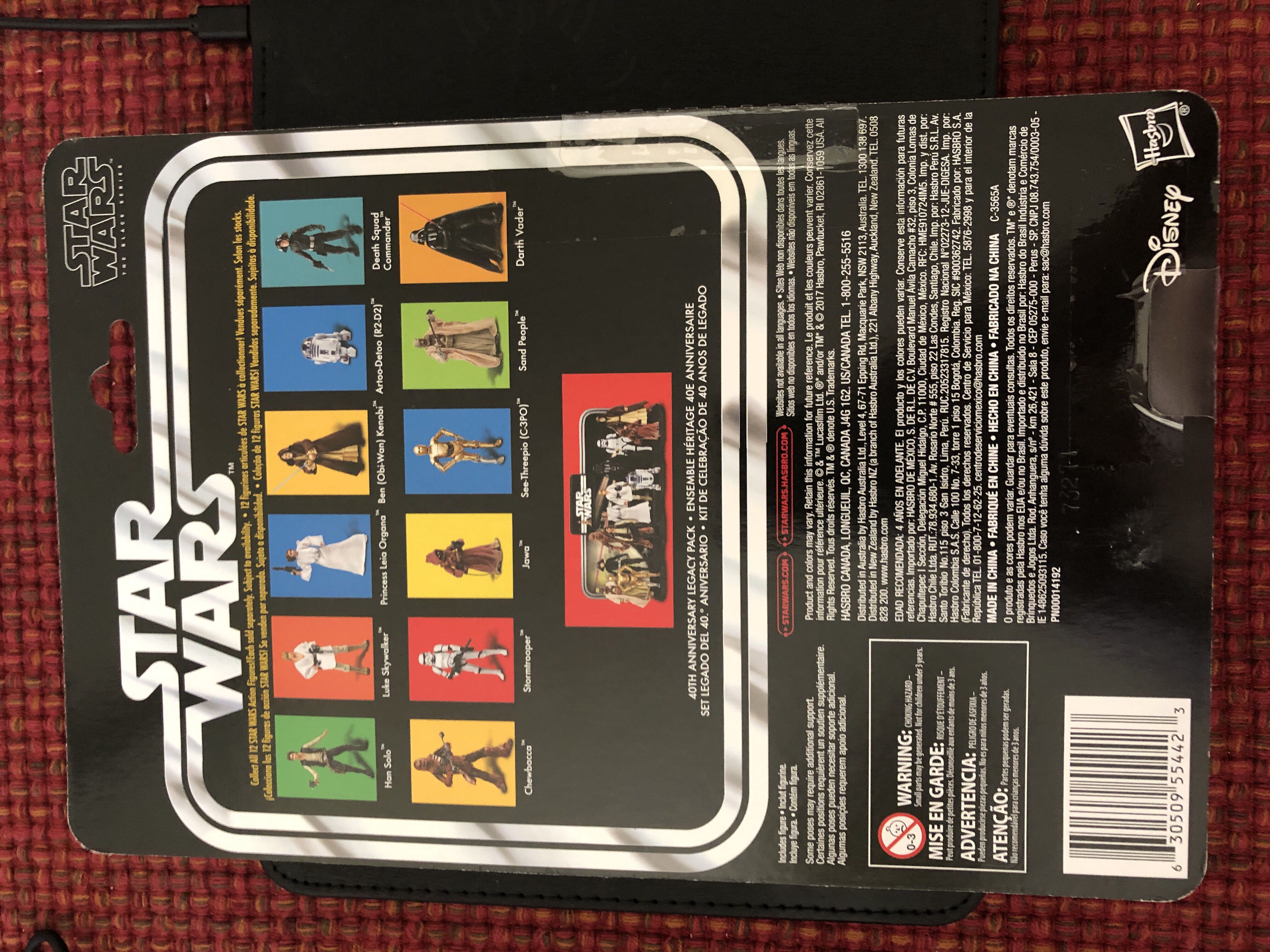 See-Threepio (C3-P0) - Hasbro (Star Wars Black 6” 40th Anniversary) (Starwars Black 6 inch) action figure collectible [Barcode 630509554423] - Main Image 4