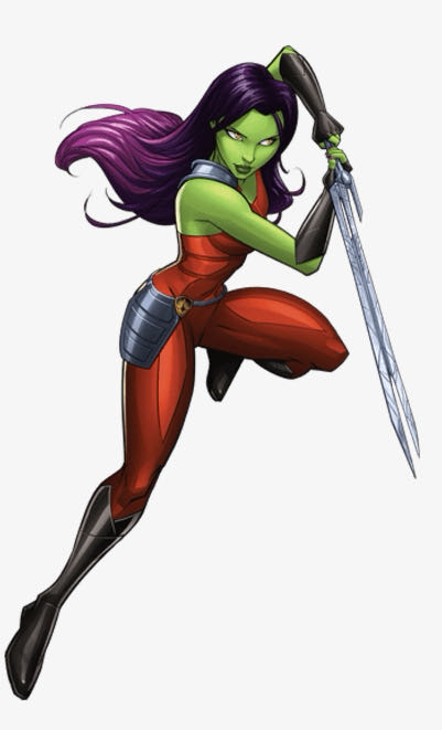 Gamora  - Hasbro (Guardians Of The Galaxy) action figure collectible [Barcode 630509561650] - Main Image 4