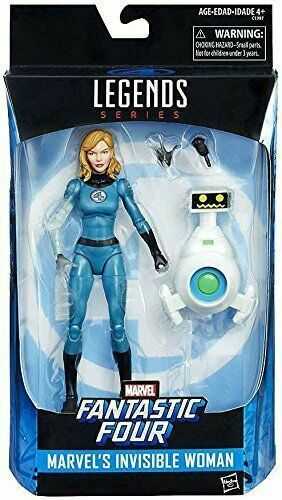 Invisible Woman - Hasbro (Legends Series) action figure collectible [Barcode 630509565054] - Main Image 3