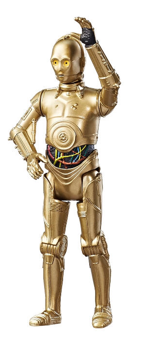 Hasbro Disney Star Wars C-3PO - Hasbro (Star Wars 6” Value Series) action figure collectible [Barcode 630509571789] - Main Image 3