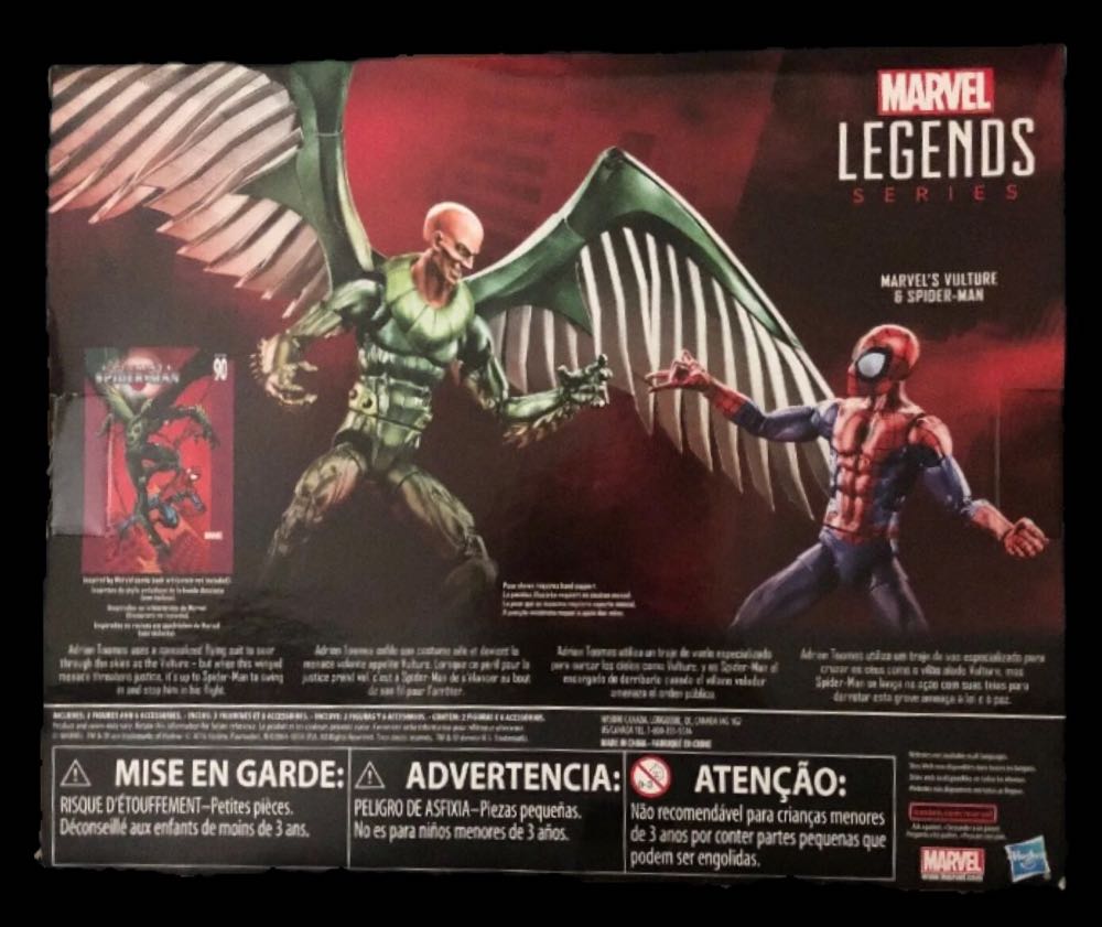 ☑️SELL Ultimate Spider-Man & Vulture - Hasbro (Marvel Legends Series) action figure collectible [Barcode 630509573219] - Main Image 2