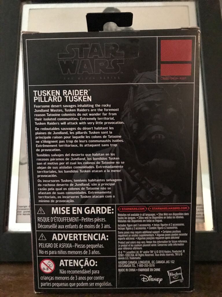 Tusken Raider - Hasbro (Star Wars - The Black Series - Walmart) action figure collectible [Barcode 630509576494] - Main Image 2