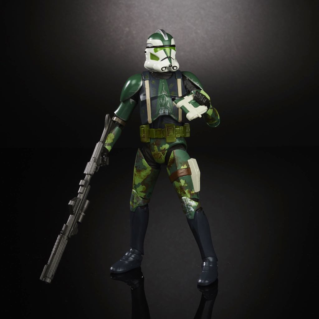 TBS3 6” Clone Commander Gree - Hasbro (Star Wars: The Black Series (6”) Ep. I-III) action figure collectible [Barcode 630509584574] - Main Image 2