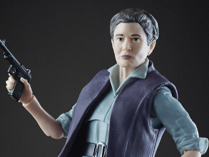 Princess Leia Organa (General) - Hasbro (Star Wars Black 6”) (Starwars Black 6 inch) action figure collectible [Barcode 630509588541] - Main Image 3