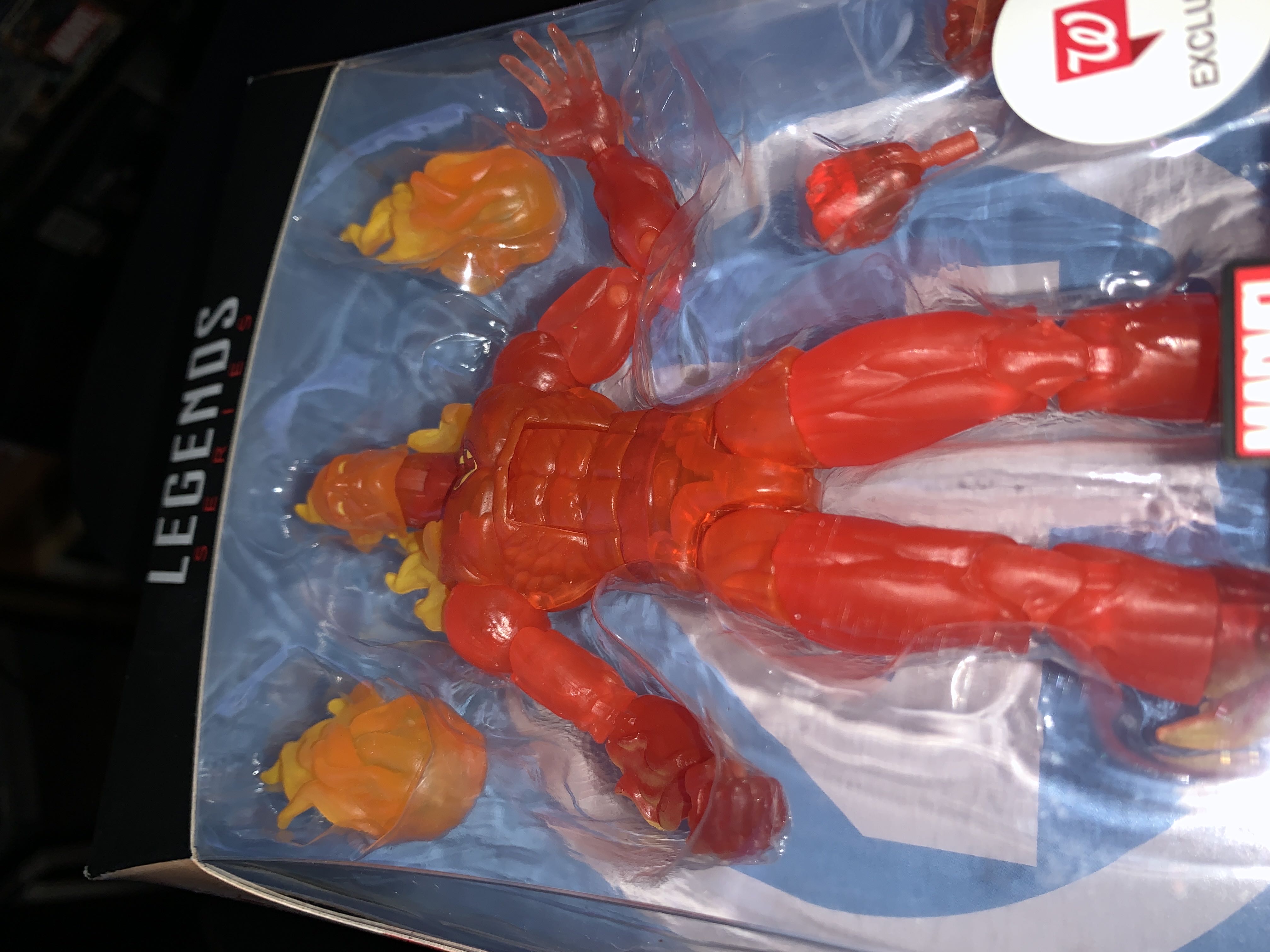 The Human Torch - Hasbro (Marvel: Legends Series) action figure collectible [Barcode 630509589227] - Main Image 3