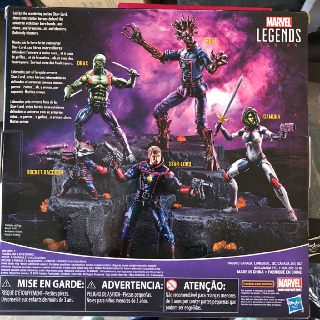 Marvel-Guardians Of The Galaxy - Hasbro (Marvel-Marvel Legend Series 3.75”) action figure collectible [Barcode 630509589258] - Main Image 2