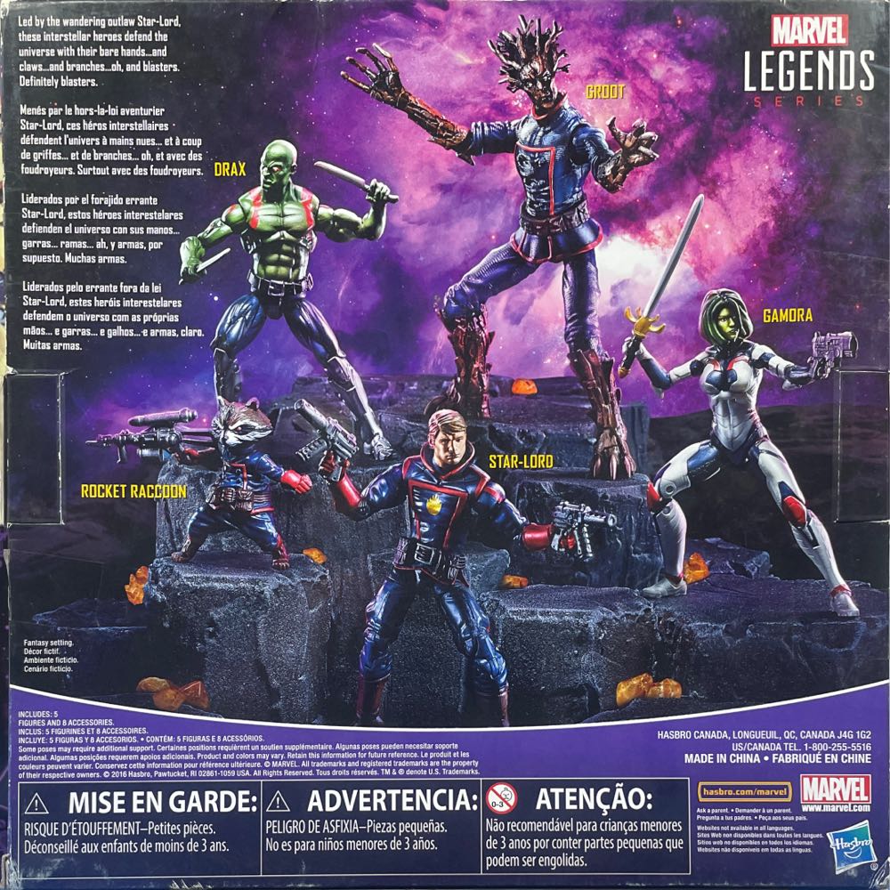 Marvel-Guardians Of The Galaxy - Hasbro (Marvel-Marvel Legend Series 3.75”) action figure collectible [Barcode 630509589258] - Main Image 3