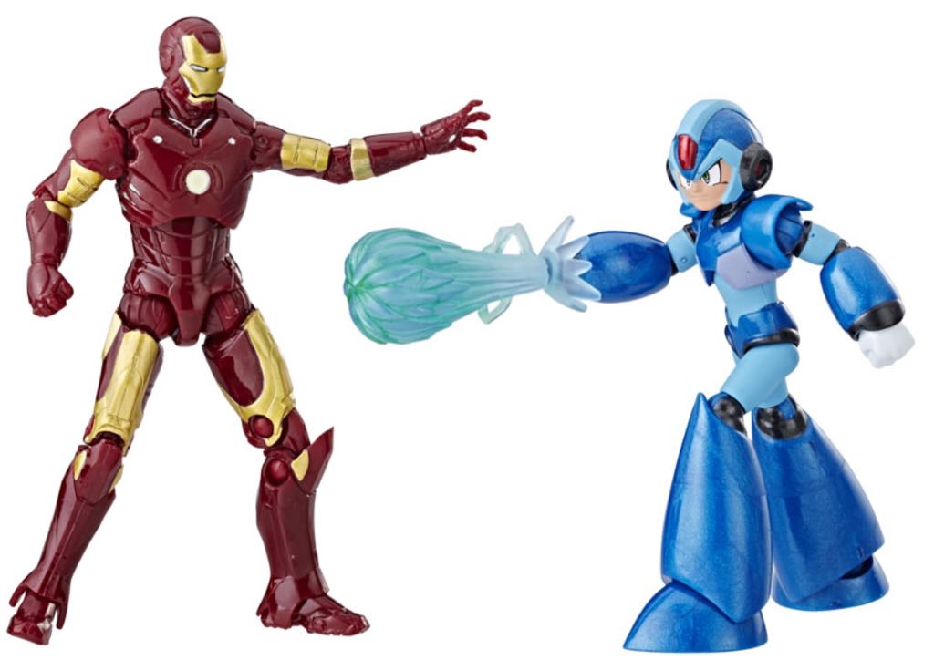Iron Man vs. Mega man X - Hasbro (Gamer Verse) action figure collectible [Barcode 630509591442] - Main Image 2