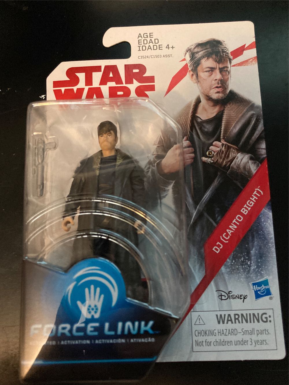 Star Wars Force Link : DJ (Canto Bight) - Hasbro (Star Wars The Last Jedi) action figure collectible [Barcode 630509596362] - Main Image 4