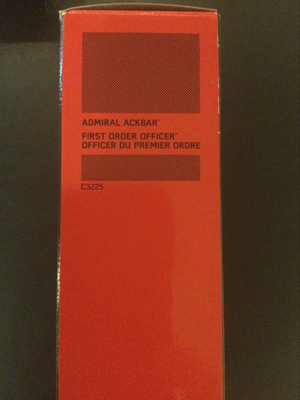 Admiral Ackbar & First Order Officer - Hasbro (Star Wars Black 6”) (Star Wars: Black Series: 6”) action figure collectible [Barcode 630509602193] - Main Image 4