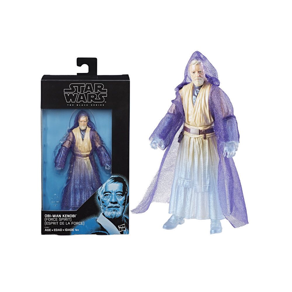 Obi-Wan Kenobi (Force Spirit) - Hasbro (Star Wars Black Series) (Star Wars - Black Series) action figure collectible [Barcode 630509602797] - Main Image 3