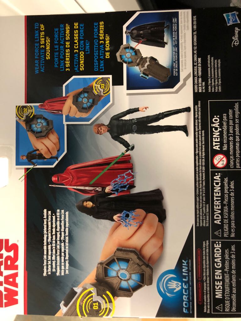 Emperor Palpatine , Luke Skywalker, and Emperors Royal Guard - Star Wars - Disney / Hasbro (Star Wars) action figure collectible [Barcode 630509602933] - Main Image 2