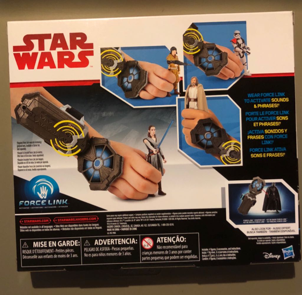 Luke (Jedi Master), Rose, Rey & First Order Stormtrooper - Disney/Hasbro (The Last Jedi) action figure collectible [Barcode 630509602957] - Main Image 2