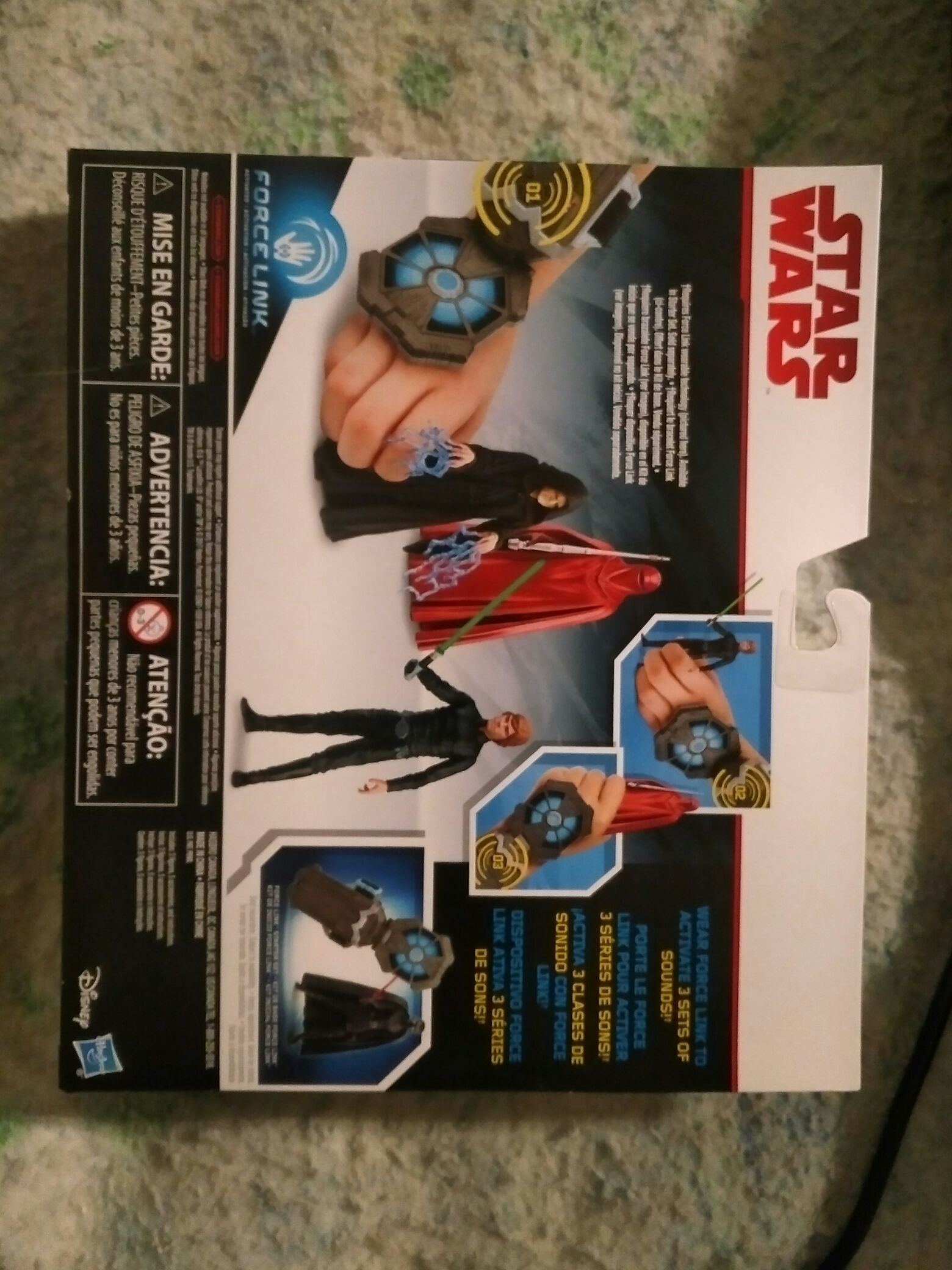 Emperor Palpatine / Luke Skywalker / Emperor’s Royal Guard - Hasbro (Star Wars - Last Jedi) action figure collectible [Barcode 630509605842] - Main Image 2
