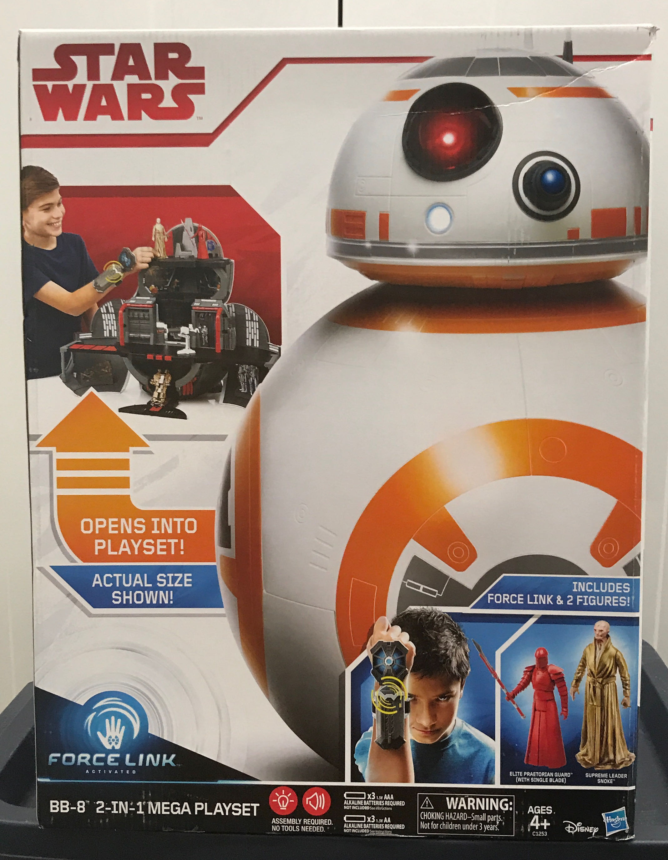 Snoke - Disney / Hasbro (Force Link 3.75” 2017: Playsets) action figure collectible [Barcode 630509606207] - Main Image 3