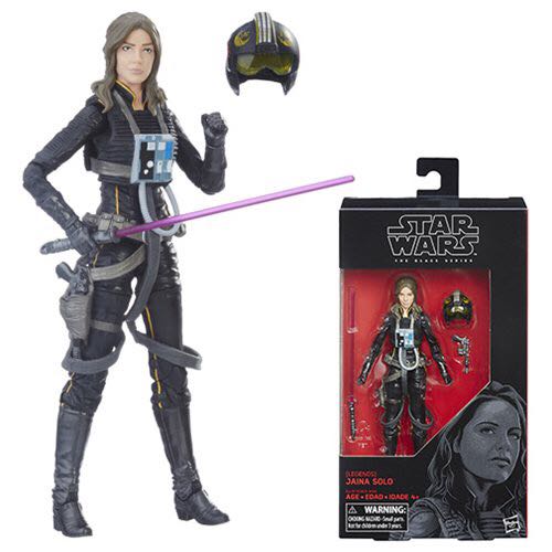 Jaina Solo - Hasbro (Star Wars: The Black Series 6 inch) action figure collectible [Barcode 630509606610] - Main Image 2