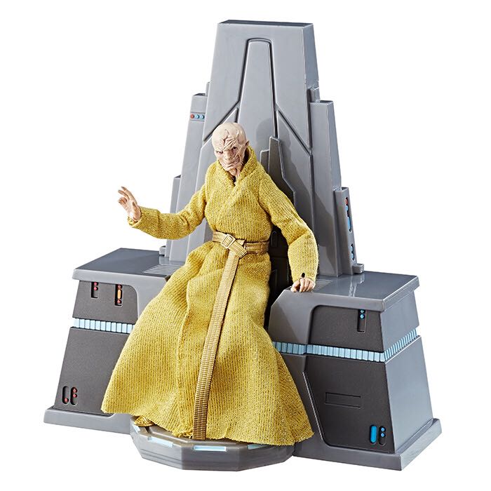 Supreme Leader Snoke (Throne Room) - Hasbro (Star Wars: Episode VIII - The Last jedi) action figure collectible [Barcode 630509608362] - Main Image 3