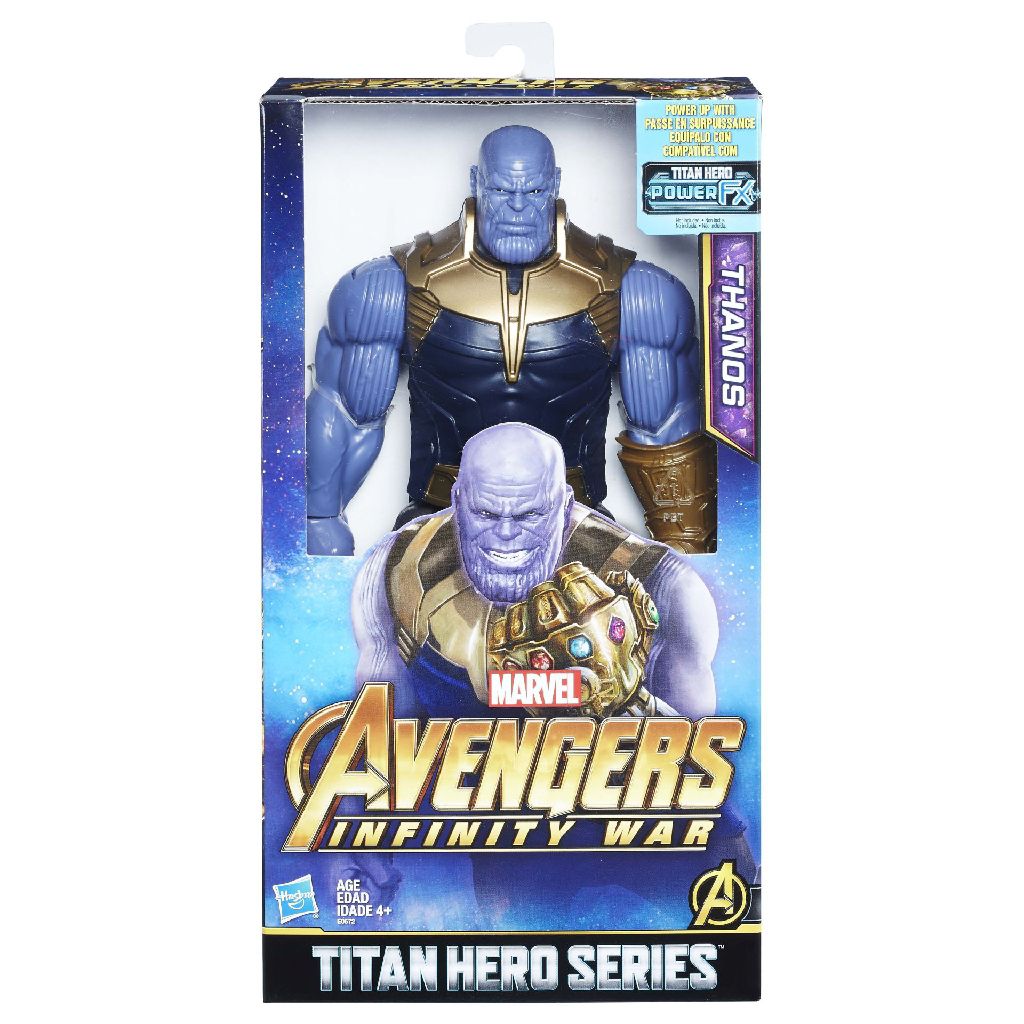 Marvel Titan Hero Series Avengers Infinity War Thanos - Hasbro (Marvel Avengers Infinity War) action figure collectible [Barcode 630509612536] - Main Image 2