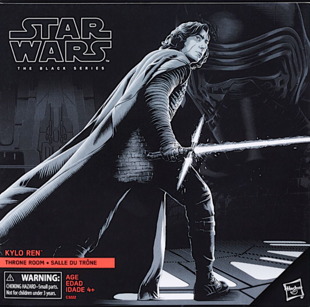 Star Wars The Black Series - Kylo Ren (Throne Room) - Hasbro (Black Series (Red Series)) action figure collectible [Barcode 630509615865] - Main Image 1
