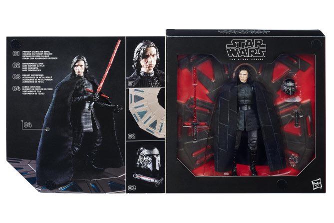 Star Wars The Black Series - Kylo Ren (Throne Room) - Hasbro (Black Series (Red Series)) action figure collectible [Barcode 630509615865] - Main Image 2