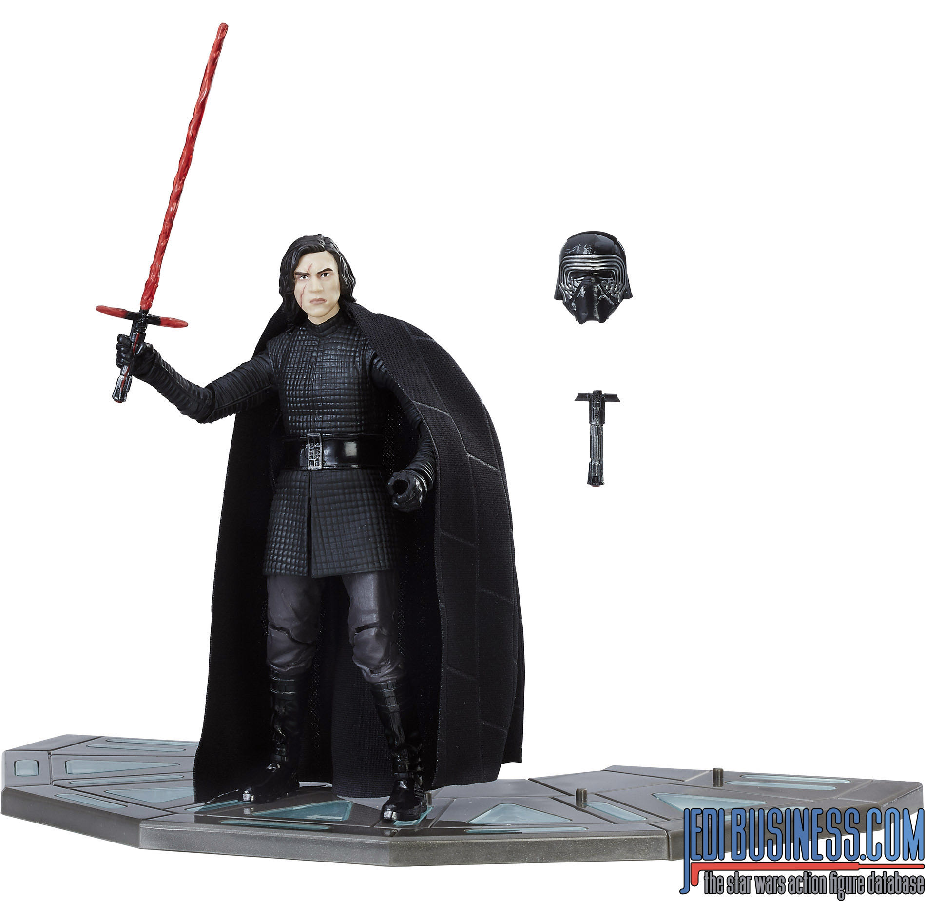 Star Wars The Black Series - Kylo Ren (Throne Room) - Hasbro (Black Series (Red Series)) action figure collectible [Barcode 630509615865] - Main Image 3