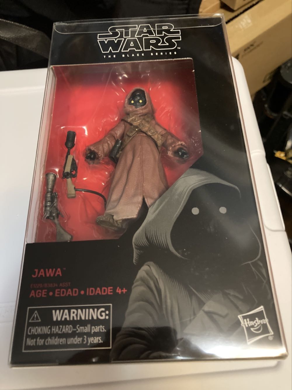 Jawa - Hasbro (Star Wars Black 6”) (Starwars Black 6 inch) action figure collectible [Barcode 630509615988] - Main Image 4