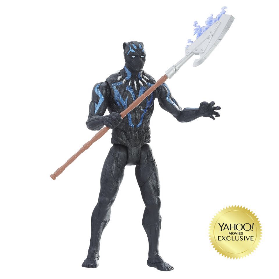 Black Panther: Vibranium - Hasbro (Black Panther (2018 Movie) Figures) action figure collectible [Barcode 630509620005] - Main Image 2
