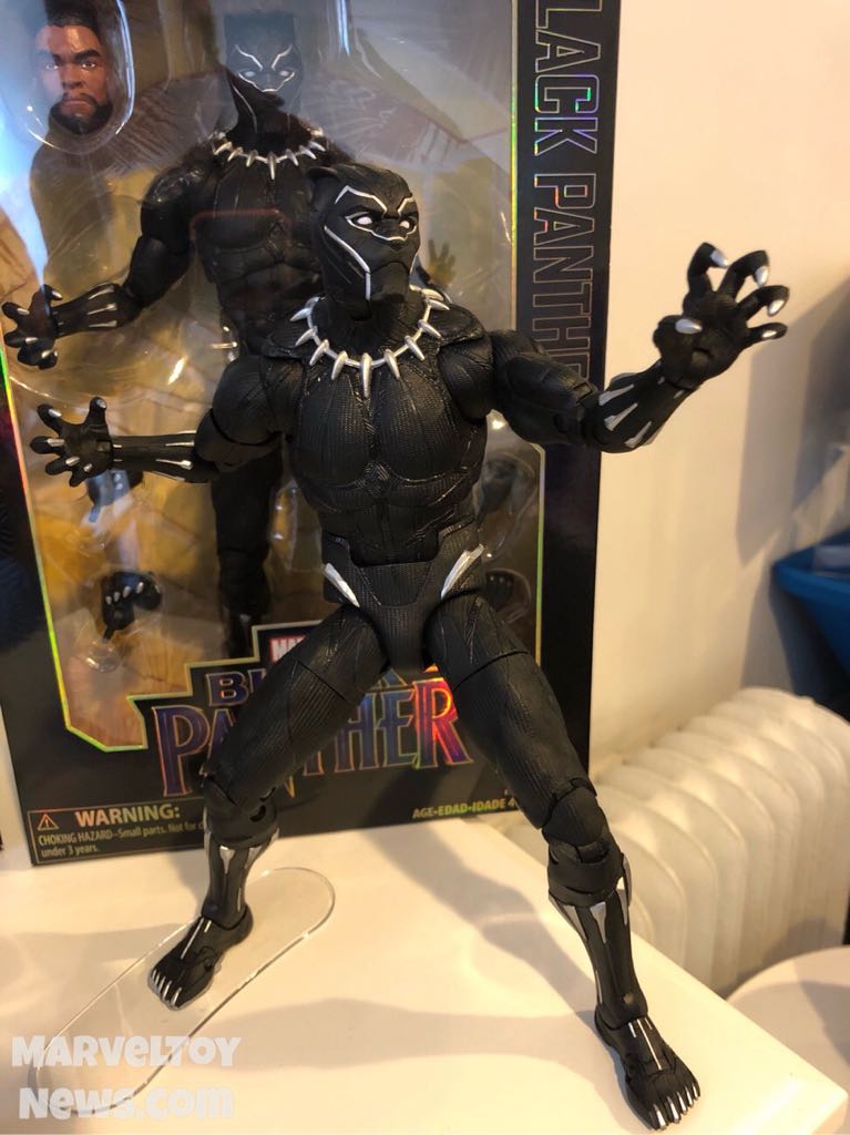 Marvel Legends Black Panther 12 Inch - Hasbro (Marvel Legends 12 Inch Series) action figure collectible [Barcode 630509620227] - Main Image 2