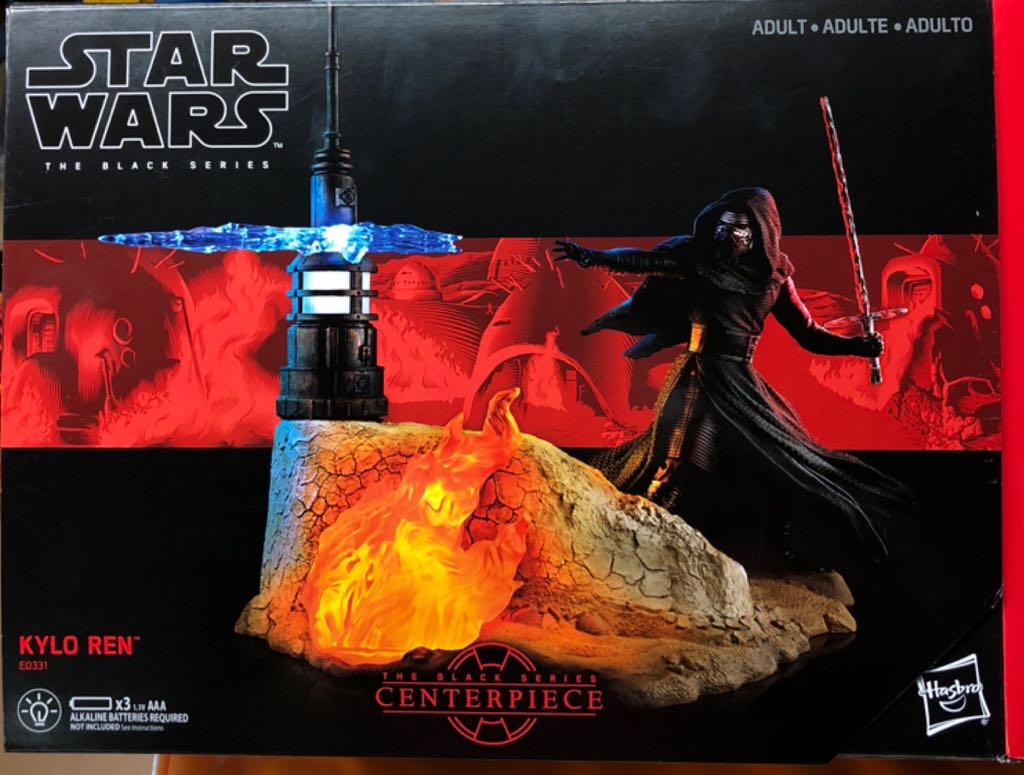 Star Wars: (03) Kylo Ren - Hasbro (Star Wars The Black Series Centerpiece) action figure collectible [Barcode 630509621118] - Main Image 2