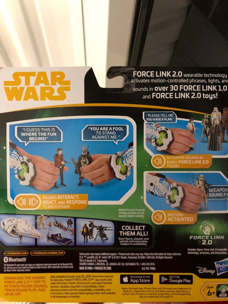 Force Link 2.0 - Hasbro (Solo: A Star Wars Story) action figure collectible [Barcode 630509621460] - Main Image 2