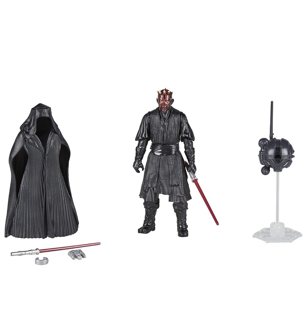 Darth Maul and Qui-Gon Jinn - Hasbro (Star Wars) action figure collectible [Barcode 630509622221] - Main Image 3