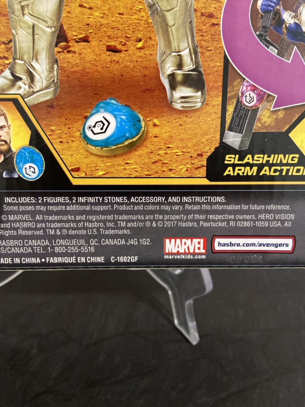 Iron Man Vs. Thanos Battle Set - Hasbro (Marvel Avengers: Infinity War) action figure collectible [Barcode 630509622665] - Main Image 3