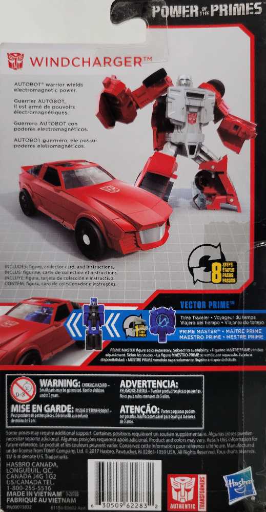 Windcharger - Hasbro (The Transformers) action figure collectible [Barcode 630509622832] - Main Image 3